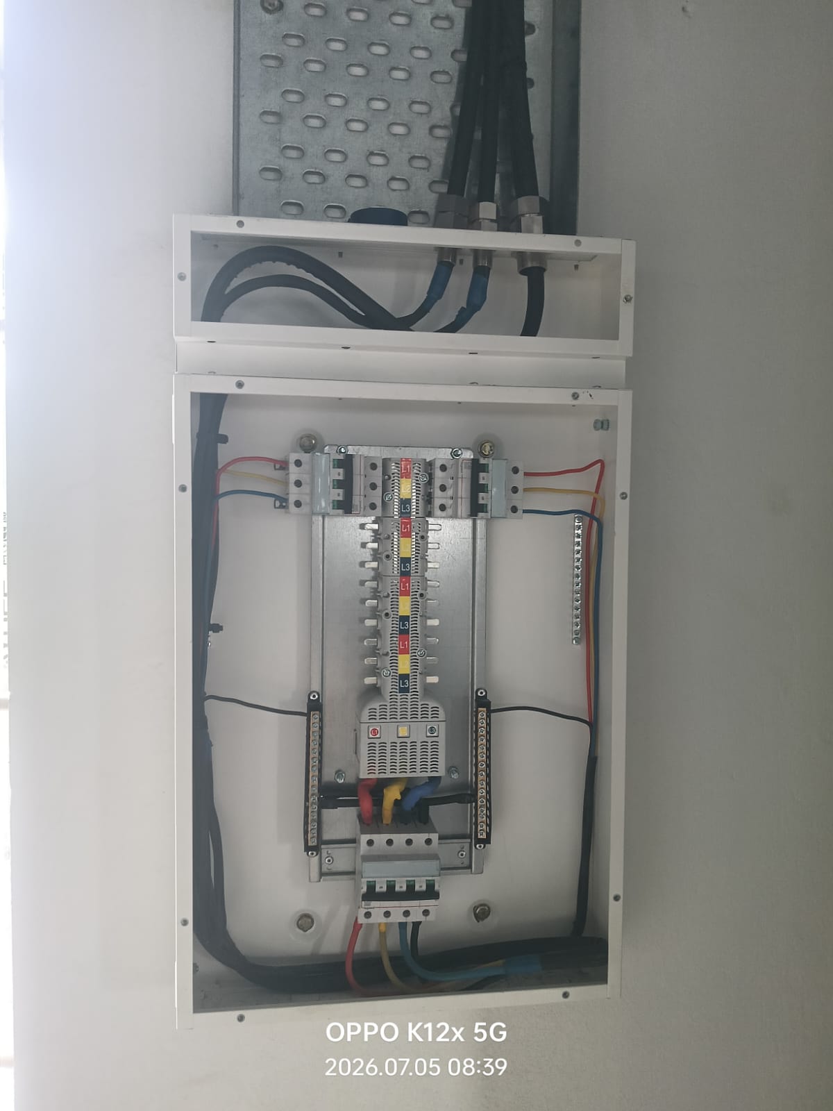 Electrical panel board installation project in Tiruchirappalli