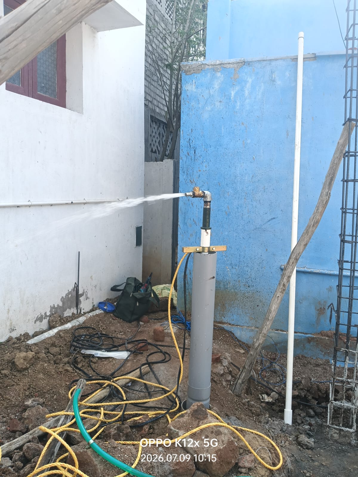 Water tank and pipe connection installation in Trichy